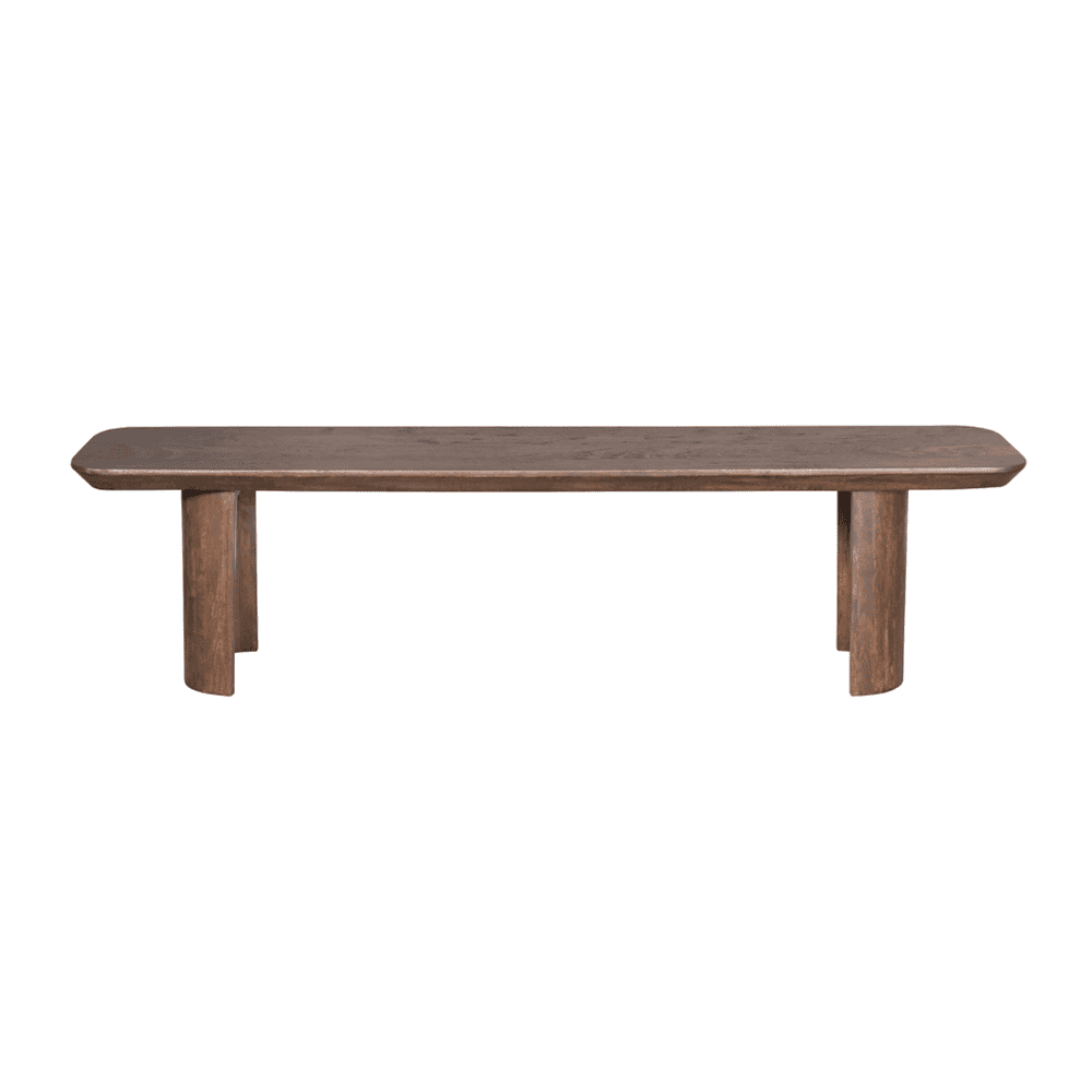 Minimalistische houten eettafel voor een natuurlijke uitstraling, perfect voor modern en landelijk interieur. Gemaakt van duurzaam hout, robuust en tijdloos ontwerp.