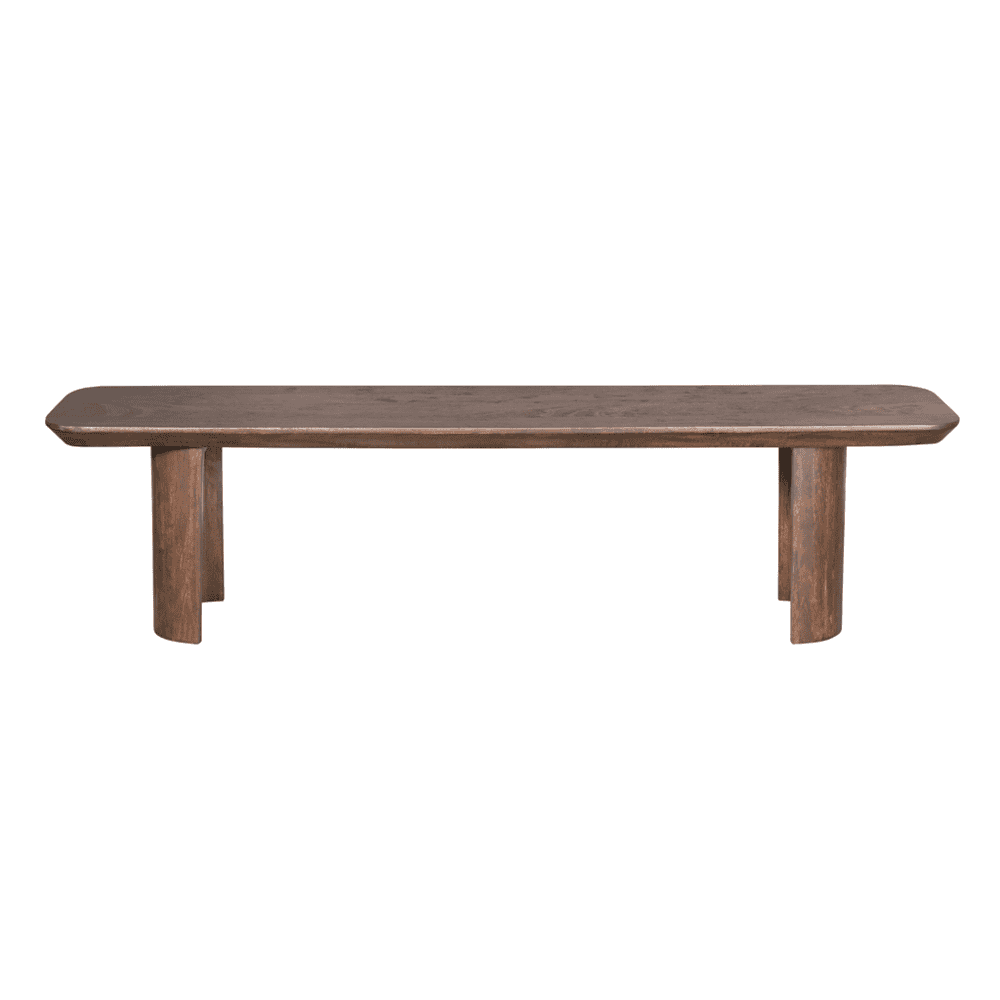 Vintage houten bank, massief eiken houten meubelstuk voor zithoek of entree. Perfect voor landelijk of Scandinavisch interieur, robuust design, natuurlijk afwerking, duurzame en tijdloze houtenergie.