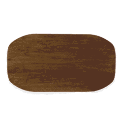 Elegante eettafel van massief donker eikenhout, perfect voor een moderne en gezellige eetruimte. Hoogwaardige meubels van Mokana Meubelen voor een stijlvolle inrichting.