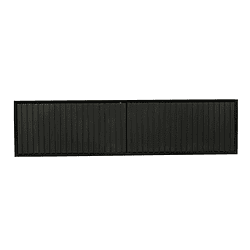 Robuuste zwarte houten kast met schuifdeuren, perfect voor modern interieur en opbergen van diverse spullen, ontworpen door Mokana Meubelen voor stijlvolle woonruimte.