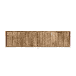 Eco-vriendelijk houten tv-meubel met schuifdeuren, Scandinavisch design en natuurlijke afwerking. Perfect voor een moderne en warm ingerichte woonkamer.