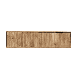 Luxe houten tv-meubel van Mokana meubelen, handgemaakt en duurzaam design, perfect voor moderne woonruimtes en opbergoplossingen in natuurlijke stijl.