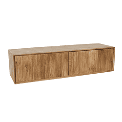 Rustieke houten TV-meubel, handgemaakt massief hout, modern design voor woonkamer, op maat gemaakt, natuurlijke afwerking, duurzame en stijlvolle opbergmeubel, perfect voor landelijke en Scandinavische interieurs.
