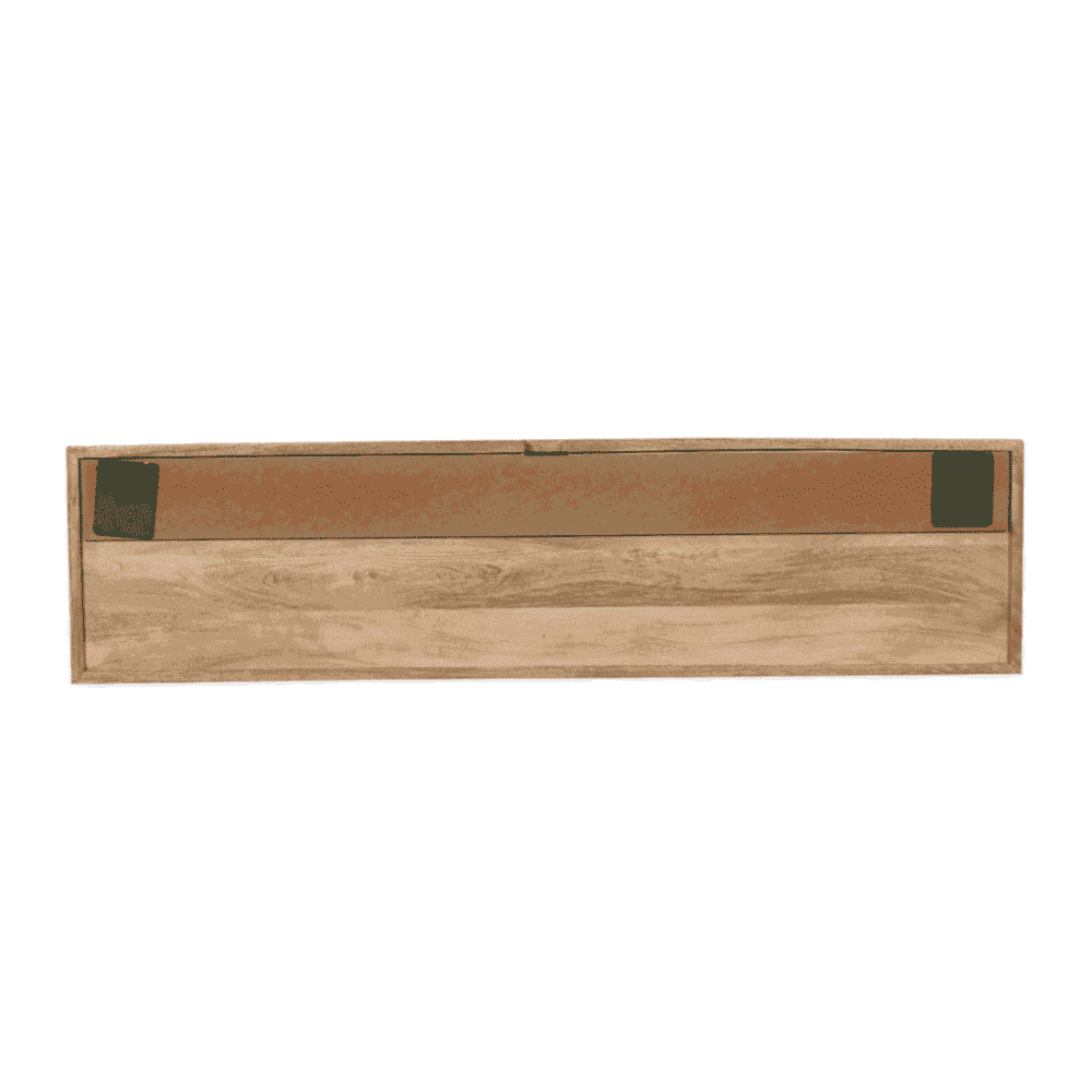 Elegante houten salontafel met opberglades, geschikt voor modern en landelijk interieur - Mokana Meubelen.
