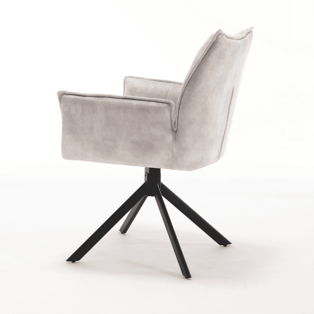 Luxe bureaustoel met zachte bekleding en verstelbare rugleuning voor ultiem zitcomfort. Verkrijgbaar bij Mokana Meubelen, perfect voor kantoor of thuisgebruik.