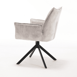 Luxe bureaustoel met zachte bekleding en verstelbare rugleuning voor ultiem zitcomfort. Verkrijgbaar bij Mokana Meubelen, perfect voor kantoor of thuisgebruik.