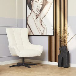 Lichte moderne fauteuils met Scandinavisch design, comfortabele lichte stof, ideaal voor een stijlvolle woonkamer of kantoor.