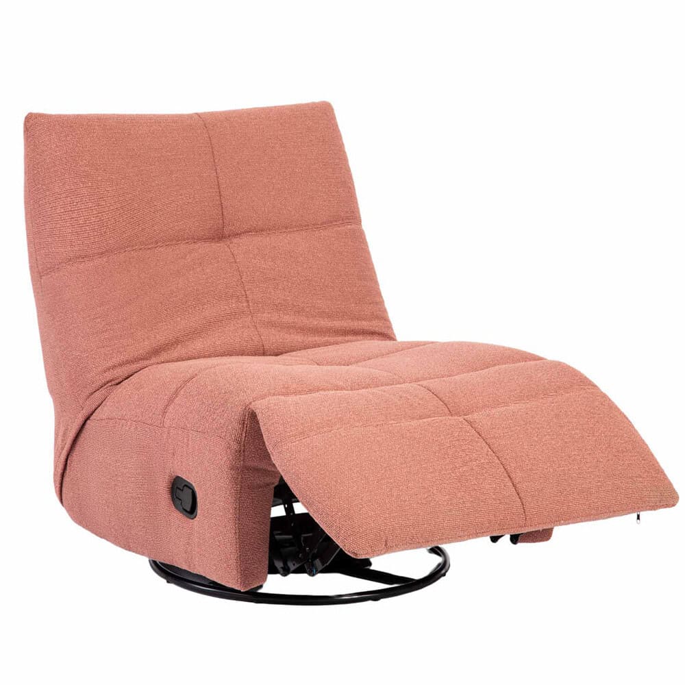 Elegant relaxfauteuil met verstelbare voet en modern design, perfect voor comfortabele zithoek in huis. Gemaakt van hoogwaardige materialen voor langdurig gebruik en stijlvol interieur.