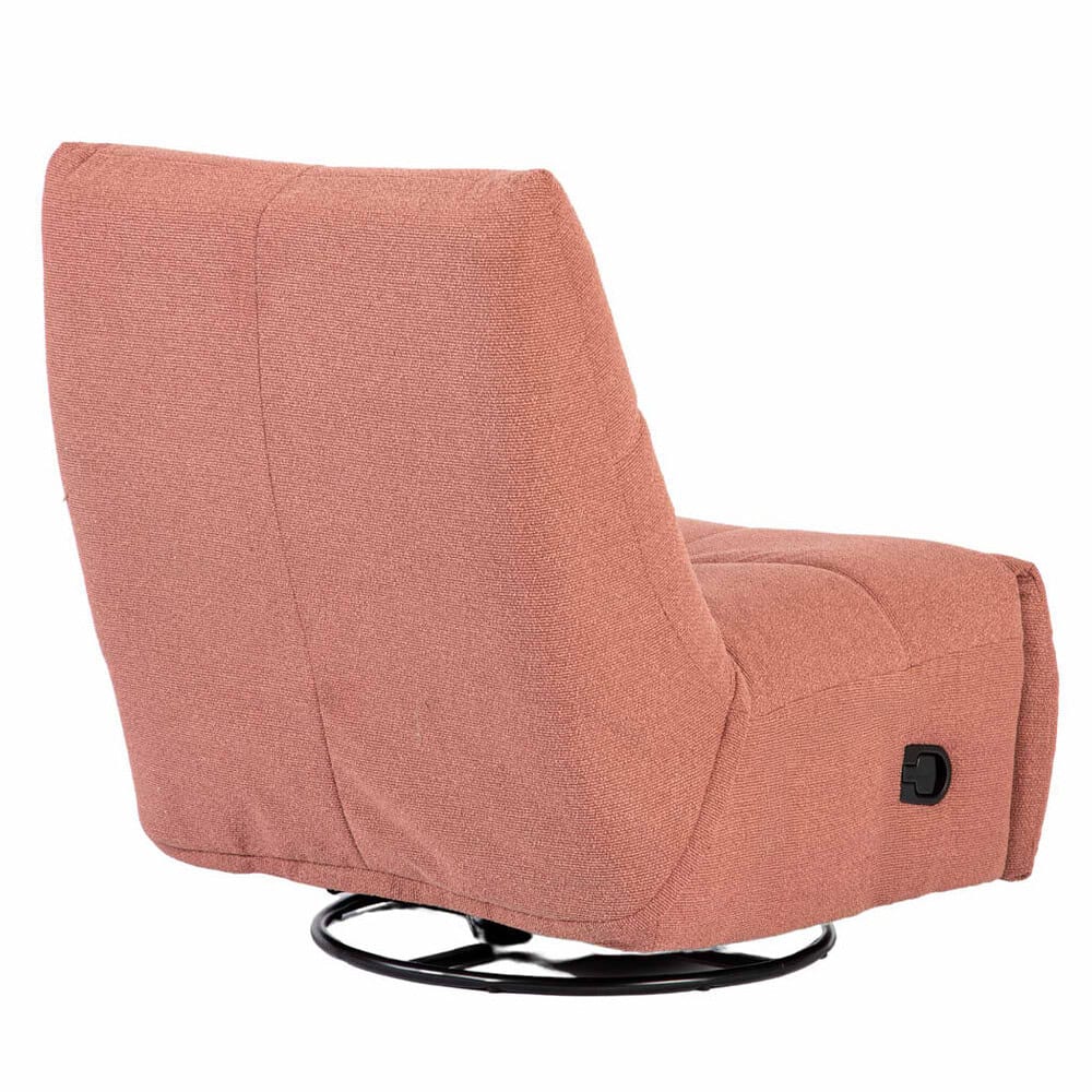 Loungefauteuil met draaibaar onderstel, comfortabele en stijlvolle zitoplossing voor woonkamer of lounge. Perfect gemaakt door Mokana Meubelen voor modern interieur.
