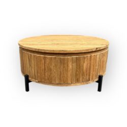 Salontafel Cortese teak rond