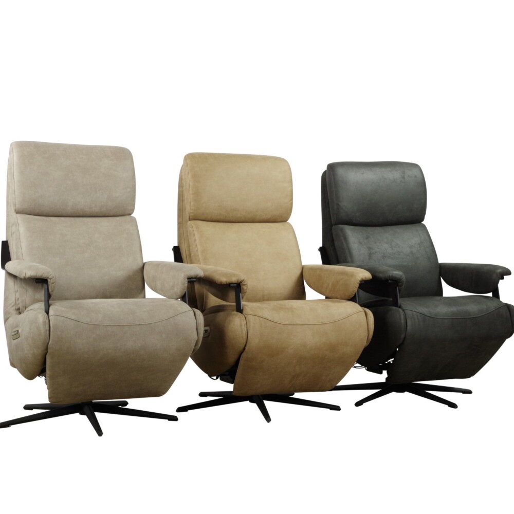 Relaxfauteuil Theo Bull Ecoleder