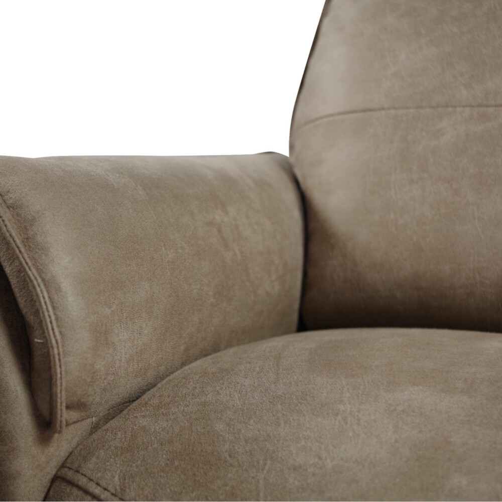 Relaxfauteuil Toon Bull Ecoleder
