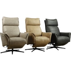 Relaxfauteuil Toon Bull Ecoleder
