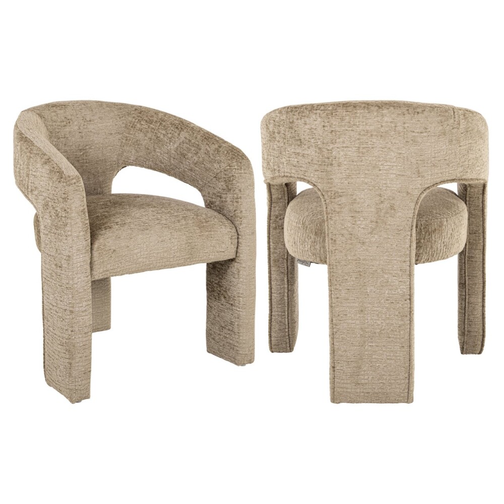 Eetkamerstoel Belle desert fusion fire retardant