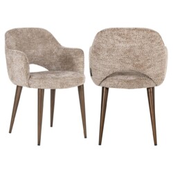 Eetkamerstoel Delphina lovely nature fire retardant