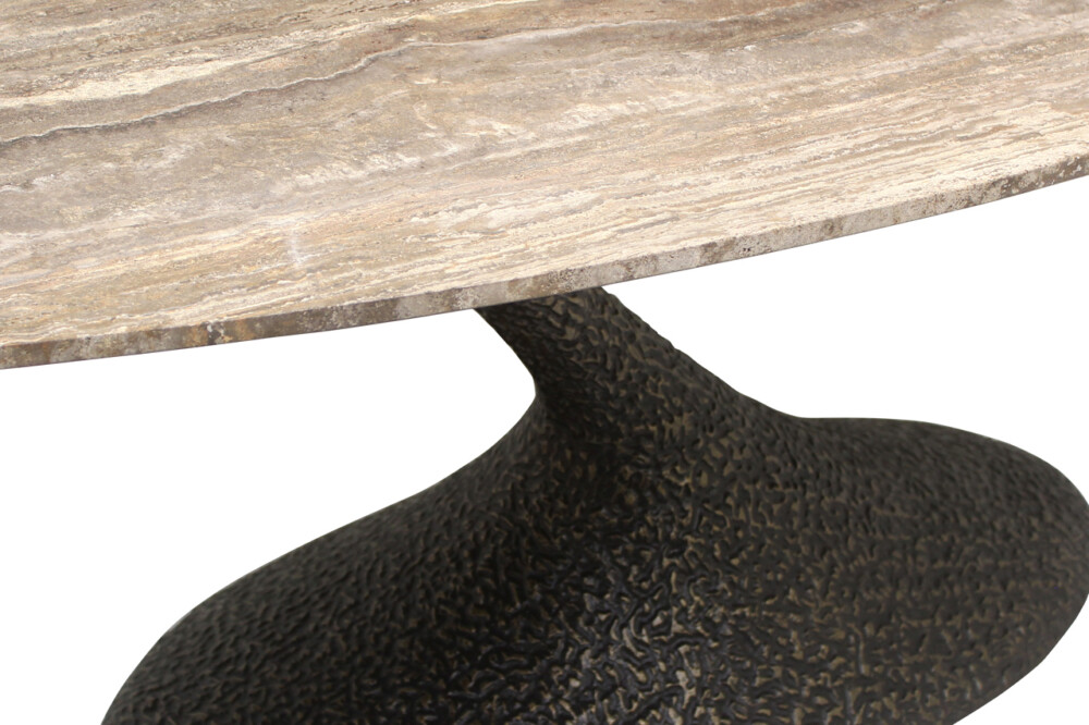 Eettafel Russo brown oval 235