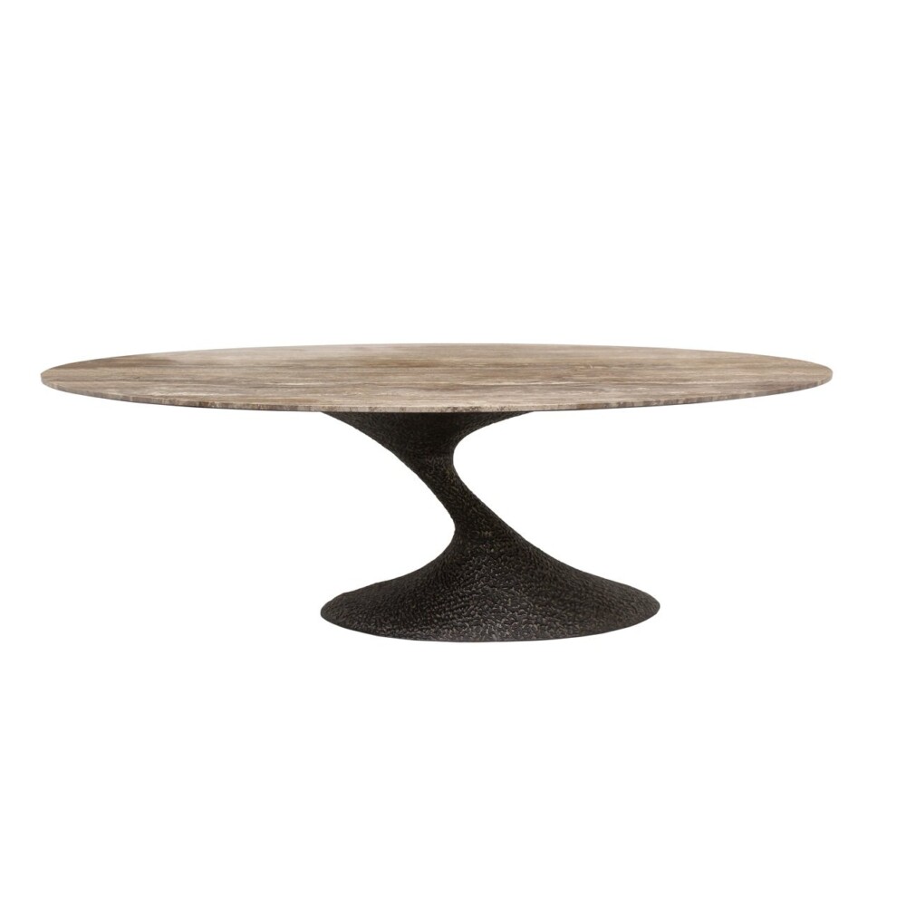 Eettafel Russo brown oval 235