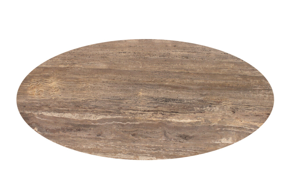 Eettafel Russo brown oval 235