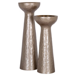 Kandelaar Juana beige large