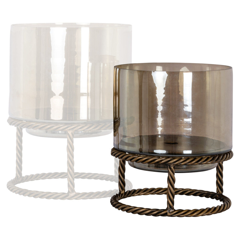 Windlicht Ropia gold small