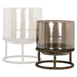 Windlicht Ropia gold small