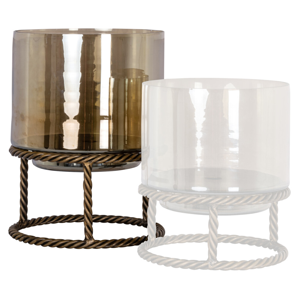 Windlicht Ropia gold large