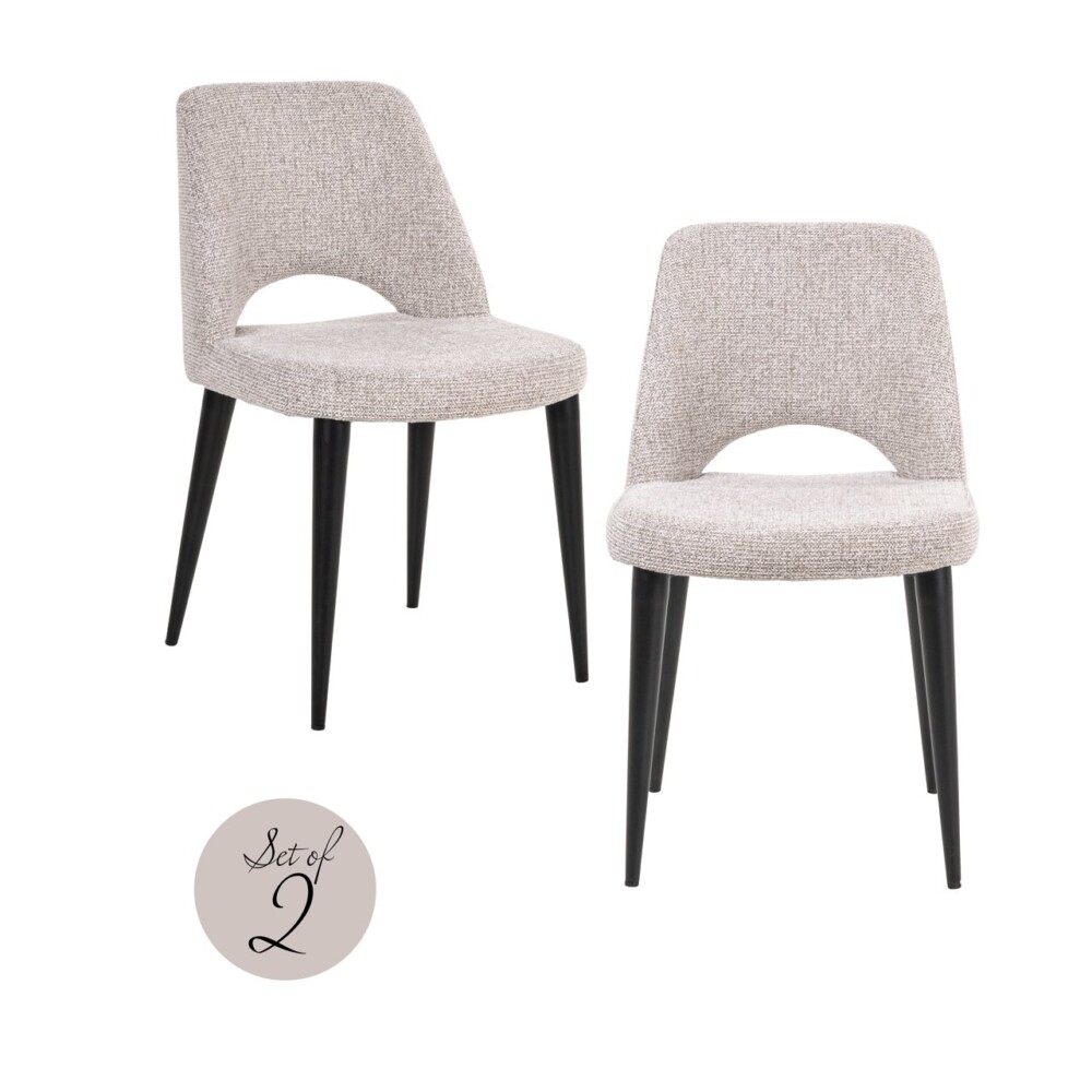 Eetkamerstoel Tabitha natural fancy (Set of 2)