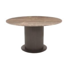 Eettafel Russo brown 140Ø