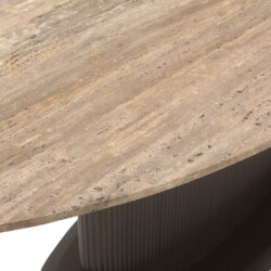 Eettafel Russo brown oval 235