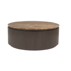 Salontafel Russo brown 90Ø