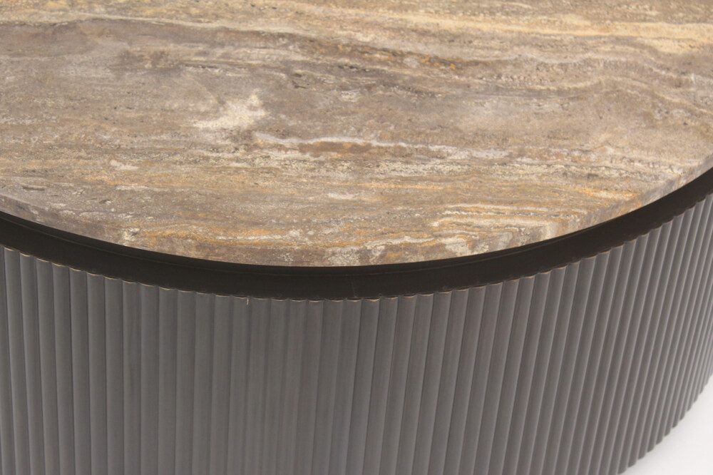 Salontafel Russo brown 90Ø