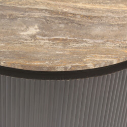 Salontafel Russo brown 90Ø