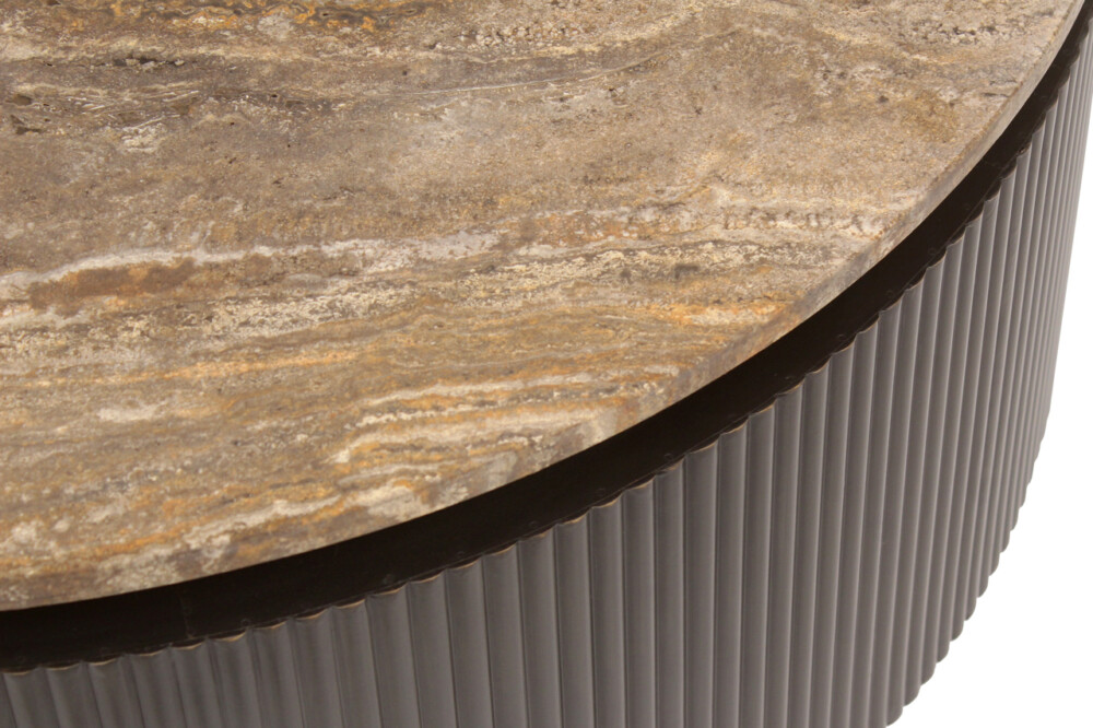 Salontafel Russo brown 90Ø