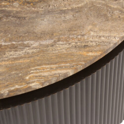 Salontafel Russo brown 90Ø