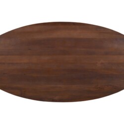 Eettafel Stafford brown oval 230