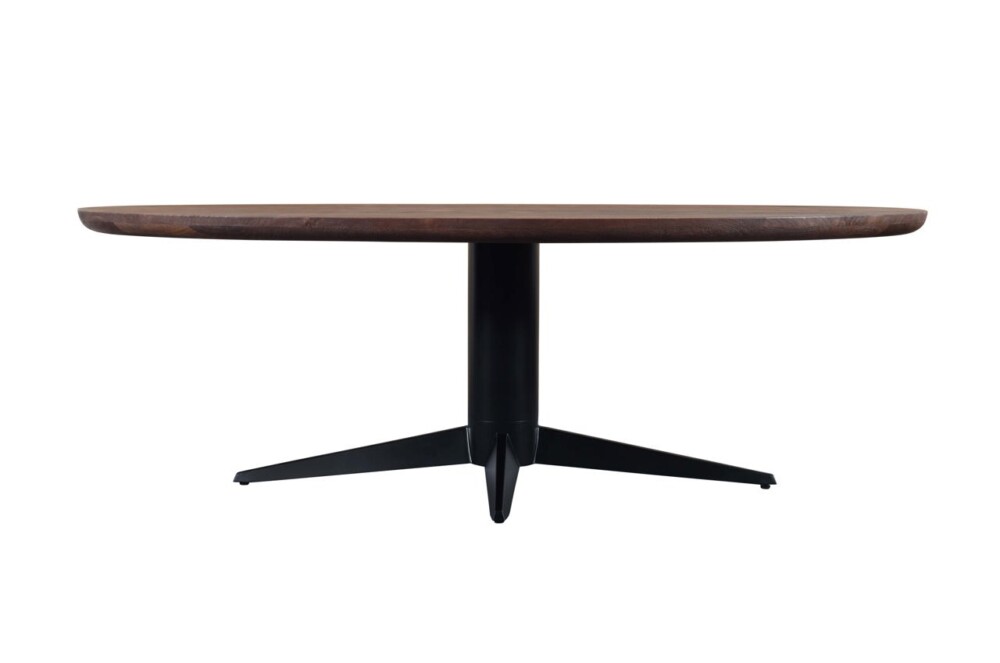 Eettafel Stafford brown oval 230