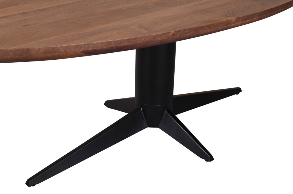 Eettafel Stafford brown oval 230