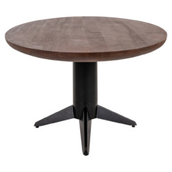 Eettafel Stafford brown oval 280