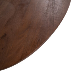 Eettafel Stafford brown oval 280