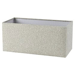 Zakkenmand met stoffen bekleding voor Mokana meubels, strak en functioneel opberggemak.