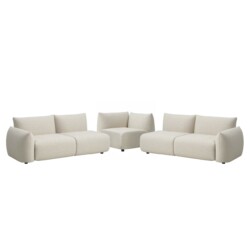 Buiten bank Dawson beige alpine cornersofa