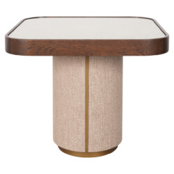 Bijzettafel Willox brown  including glass