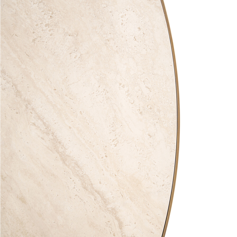 Eettafel Tivoli white 130Ø