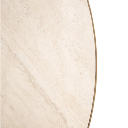 Eettafel Tivoli white 130Ø