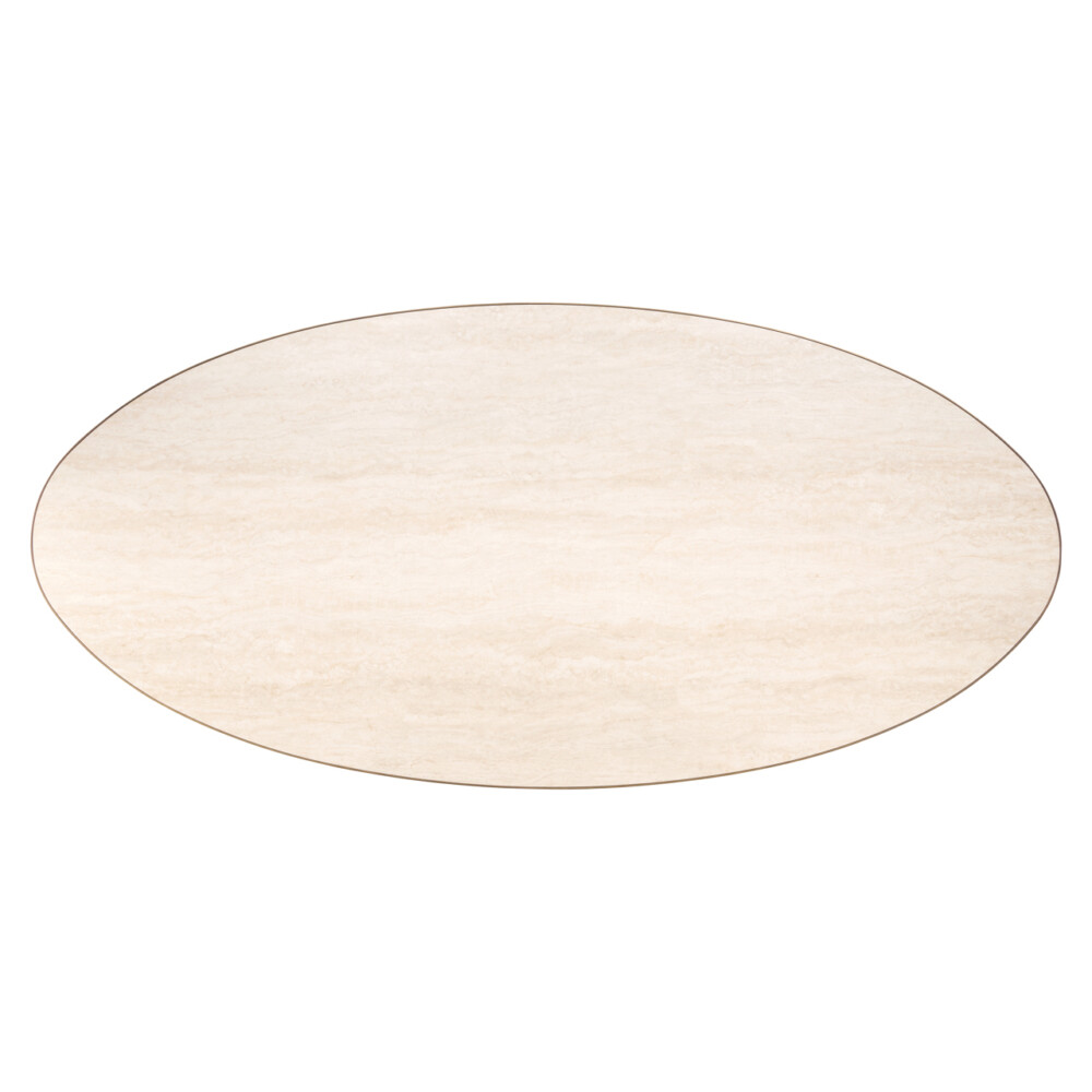 Eettafel Tivoli white oval 230