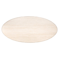 Eettafel Tivoli white oval 230