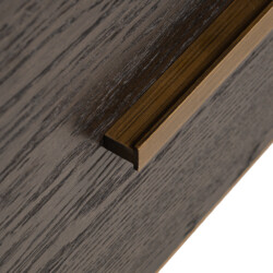 Wandkast Carter brown small 2-drawers