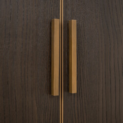 Wandkast Carter brown large 4-doors