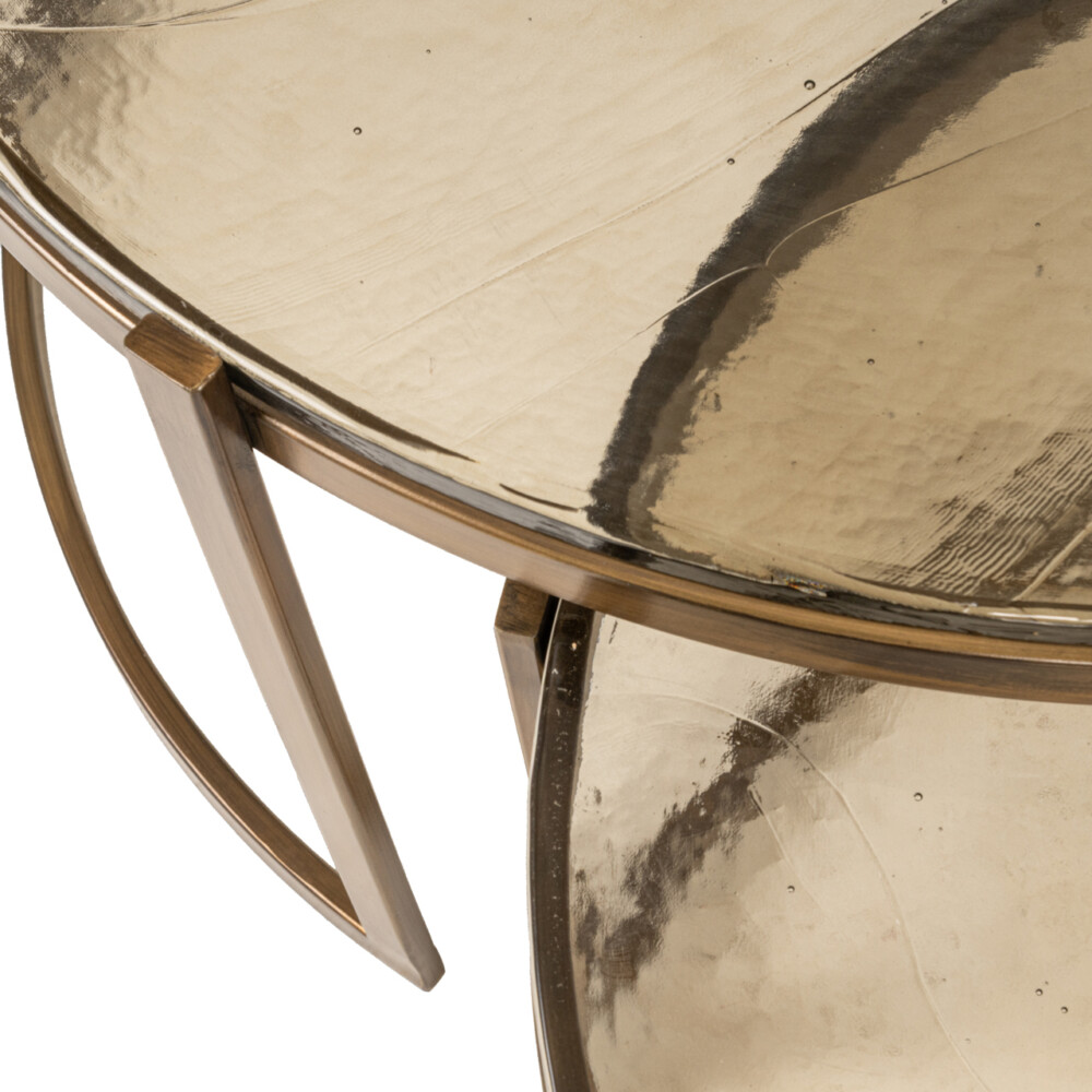 Salontafel Cleo gold (Set of 2)