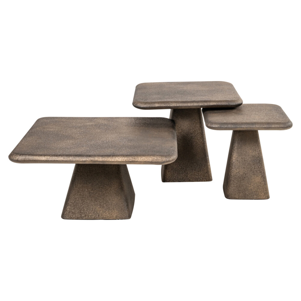 Salontafel Marlie gold (Set of 3)